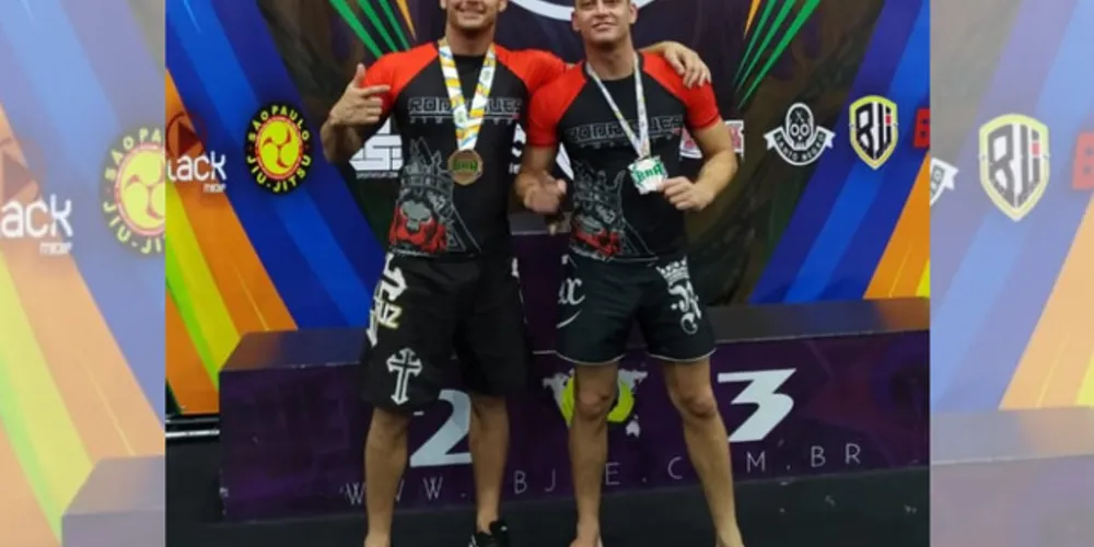 Imagem ilustrativa da imagem PG garante medalhas no Brasileiro de Jiu-jitsu