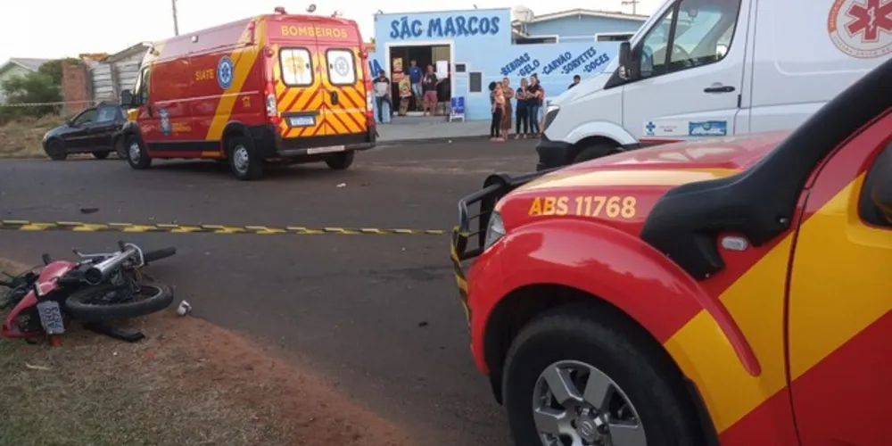 Imagem ilustrativa da imagem Amigos se despedem de jovem vítima de acidente em PG