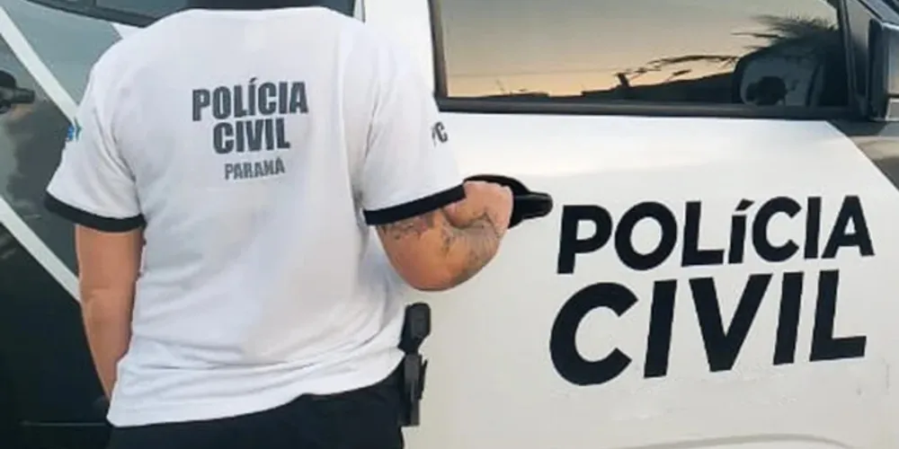 Suspeito conseguiu escapar, mas vários objetos furtados foram recuperados pela polícia