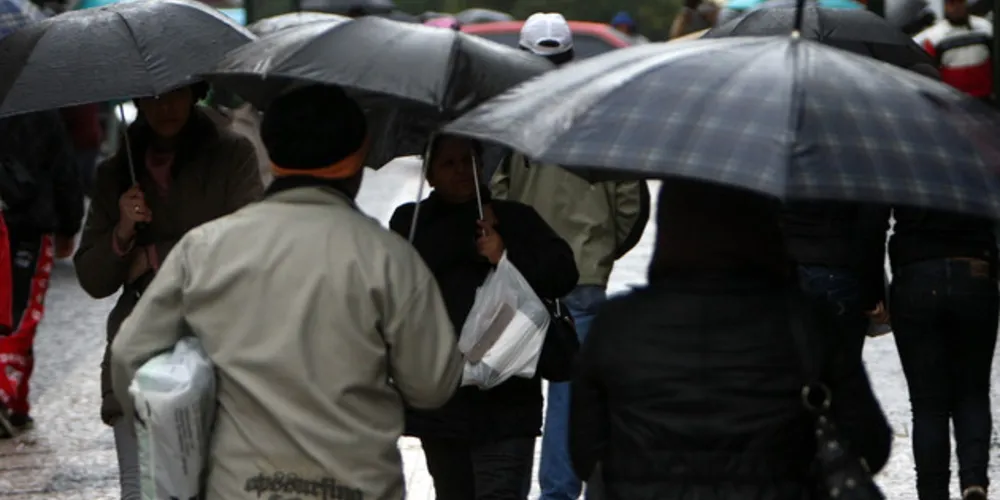 A mínima nos próximos dias pode bater os 7°C, segundo o Instituto.