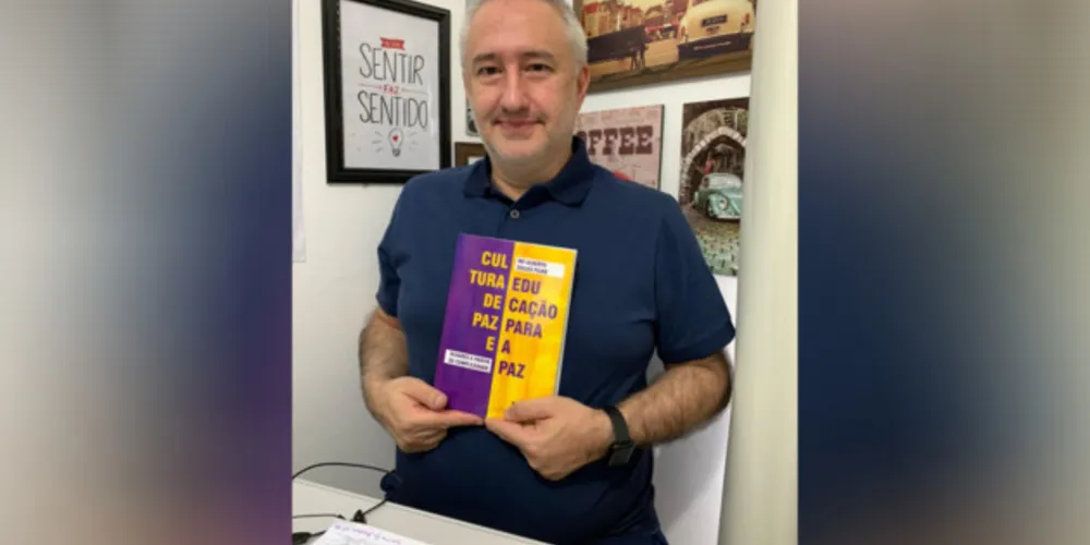 Doutor e professor da UEPG, Nei Alberto Salles Filho explica a importância da Cultura de Paz para a sociedade