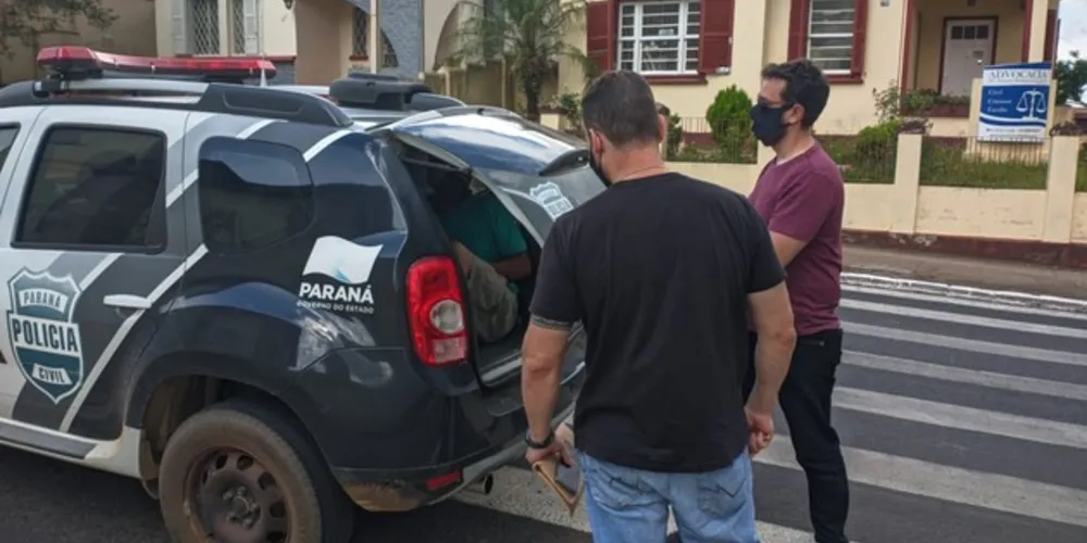 Foragido foi encontrado no centro de Ponta Grossa nesta quarta-feira
