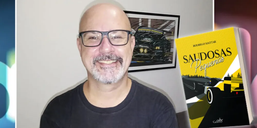Imagem ilustrativa da imagem Rodrigo Mattar lança livro sobre as pequenas equipes da F1