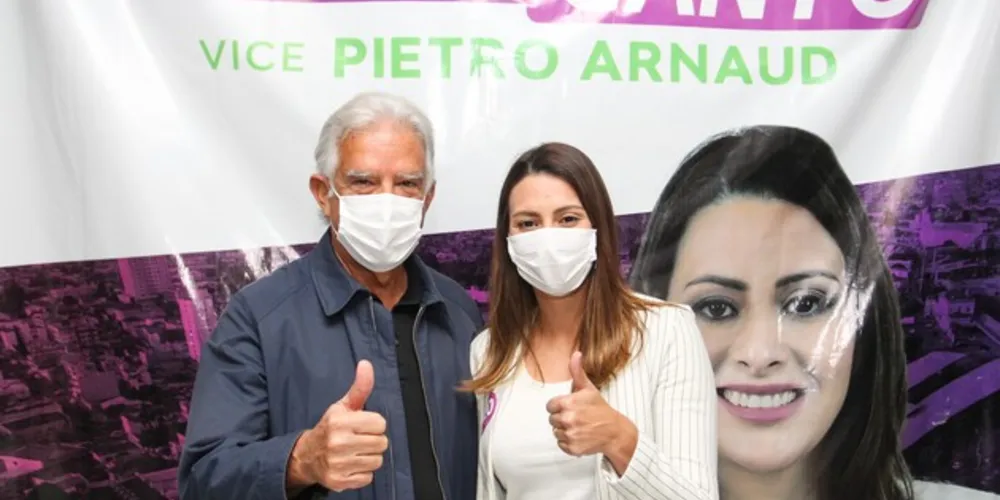 Parlamentar esteve na cidade e reforçou que projeto da candidata é o "que a cidade precisa"