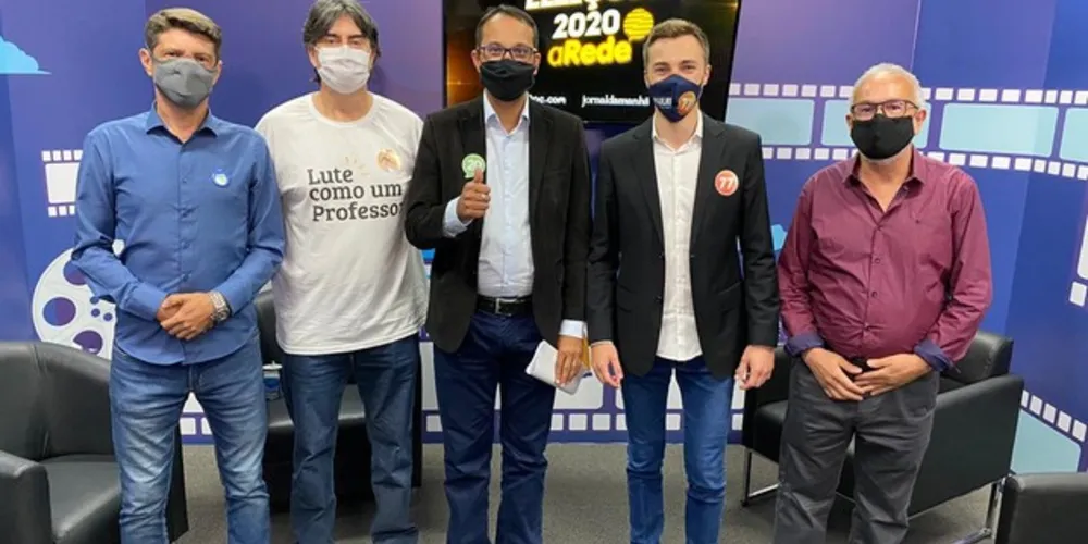 Imagem ilustrativa da imagem Confira os bastidores do debate com os vices em PG