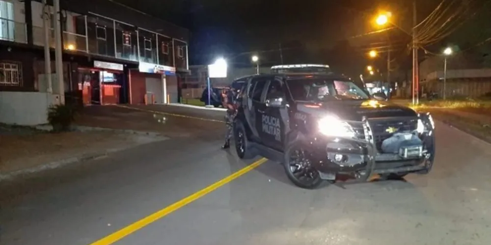 Imagem ilustrativa da imagem Polícia troca tiros e mata assaltante de motorista de app em Curitiba