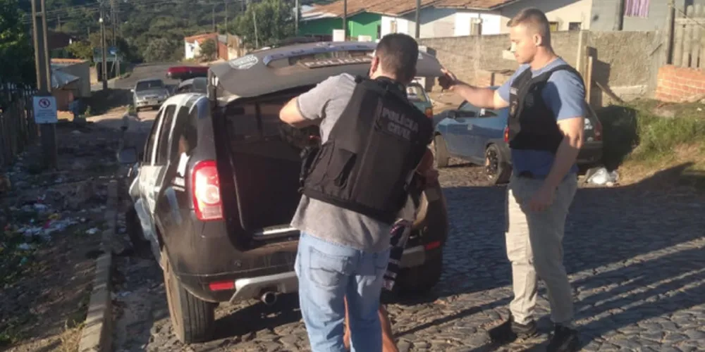 Homem era monitorado e foi preso nesta manhã