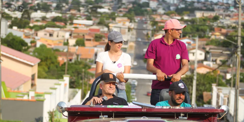 Candidata busca concluir obras já iniciadas, especialmente as de pavimentação