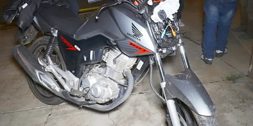 Motociclista foi socorrido com lesões moderadas, mas não quis ser levado ao hospital