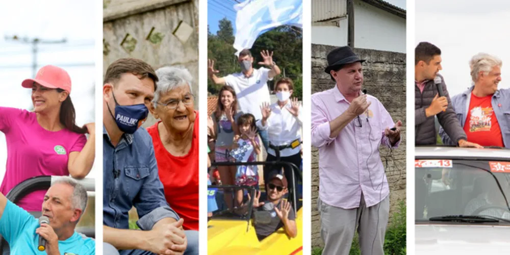 Prefeituráveis devem intensificar campanhas nas ruas nos dias que antecedem o pleito