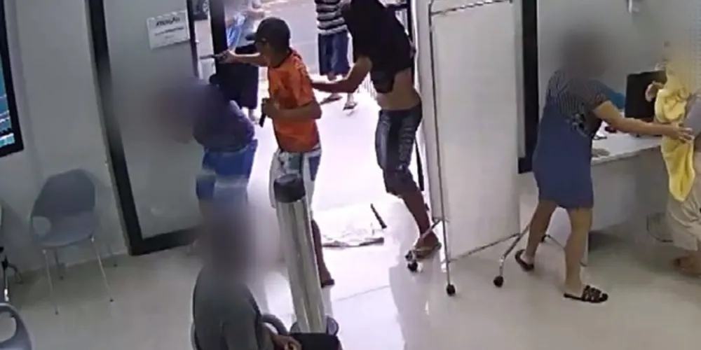 Imagem ilustrativa da imagem Trio realiza assalto em Hospital de Telêmaco Borba