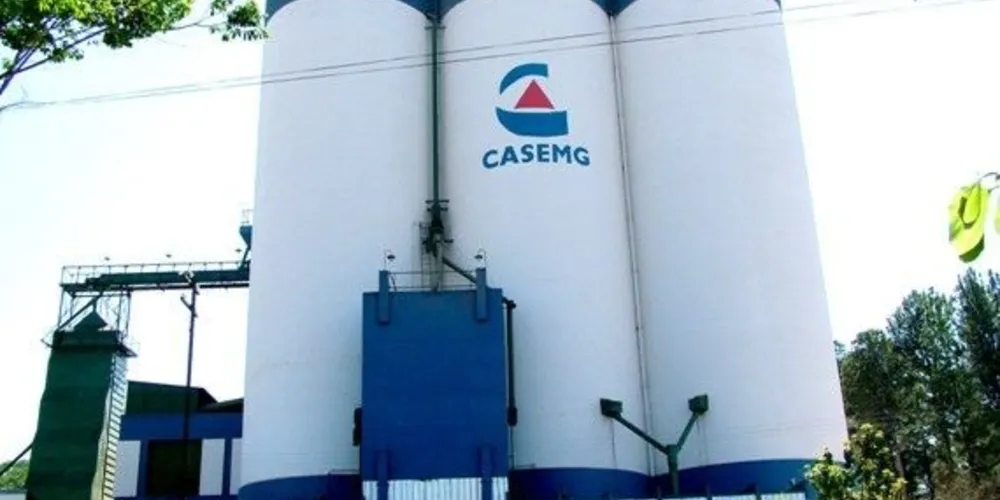 Constituída em 1957 para armazenagem e ensilamento de produtos do agronegócio, bem como seu comércio e transbordo, a Casemg possuía, em 2016, 18 unidades armazenadoras, seis com superávit.