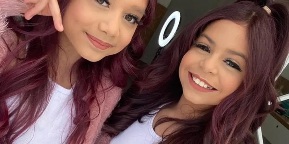 Conheça as pequenas Sarah e Maysa, 9 anos, que mandam muito bem quando o assunto é criar vídeos para o YouTube e TikTok