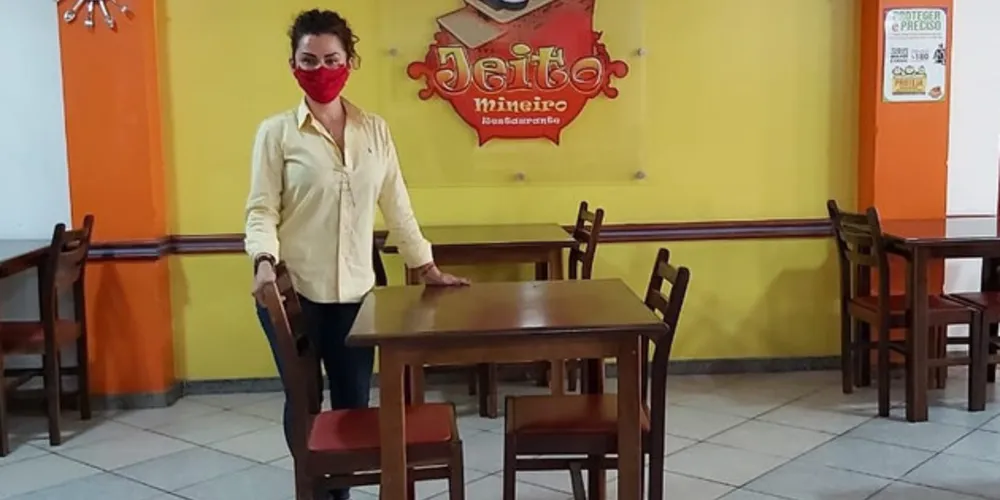 Maria Lopes Bonamigo, sócia do restaurante Jeito Mineiro, de Curitiba, mostrará como produzir, montar e servir um prato com segurança aos clientes