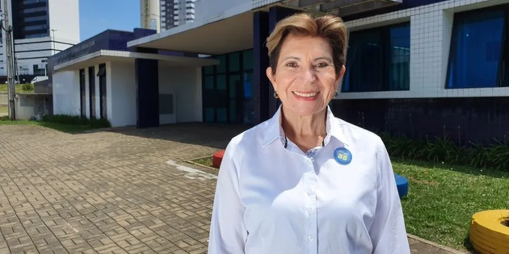 “Vamos cuidar das nossas crianças, que são o futuro da cidade", cita a candidata