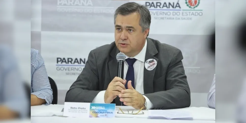 Secretário mostra preocupação com o coronavírus