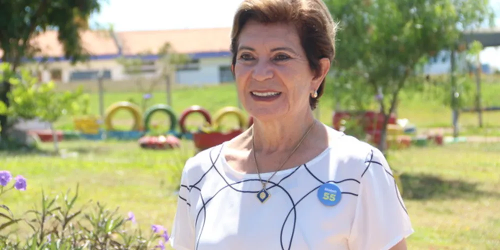 "Hoje temos termos de colaboração vigentes com mais de 50 instituições sociais", diz a candidata