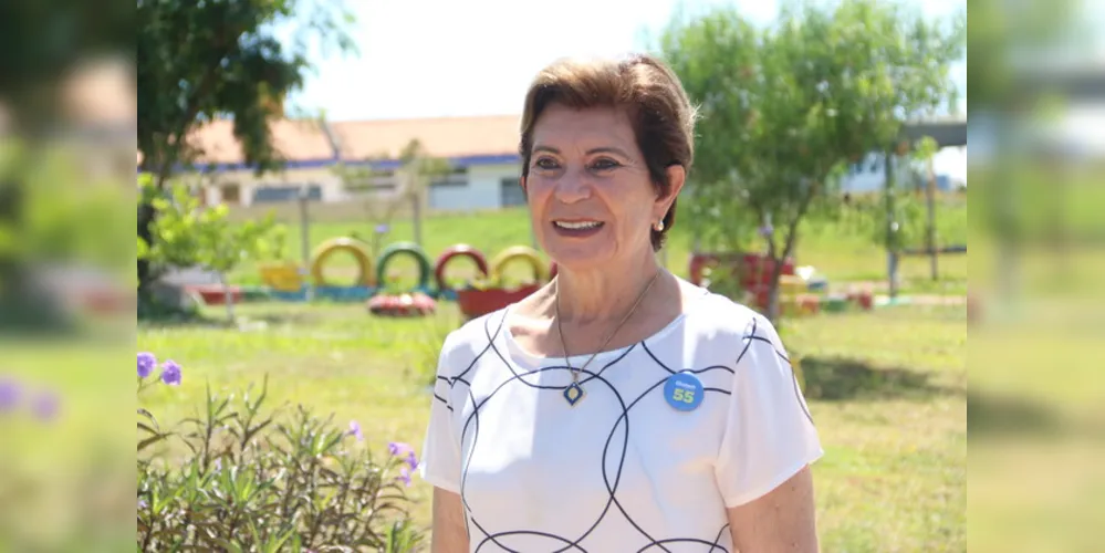 "Hoje temos termos de colaboração vigentes com mais de 50 instituições sociais", diz a candidata