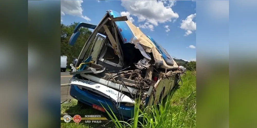 Ao todo, 41 pessoas morreram na colisão e 15 sobreviveram