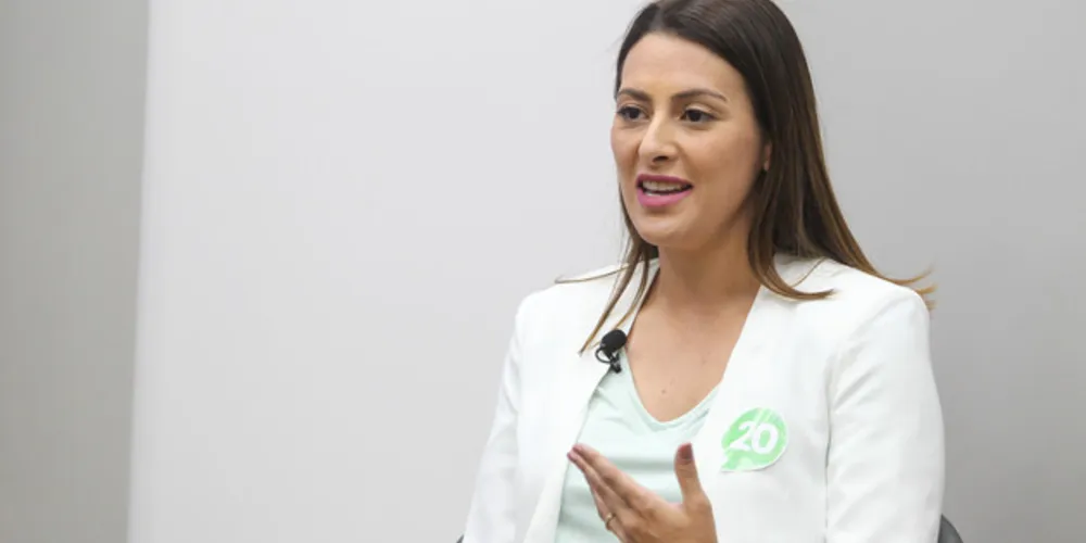 Segundo a candidata, o foco é desburocratizar