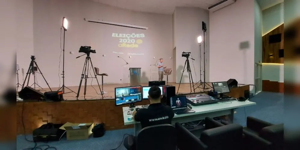 Imagem ilustrativa da imagem Acompanhe os preparativos para o debate com as prefeituráveis