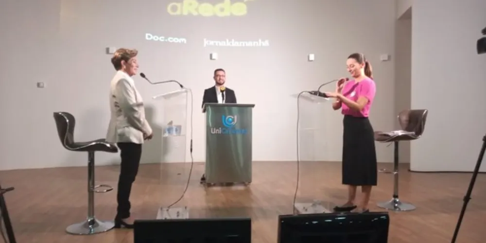 Imagem ilustrativa da imagem Reveja o debate entre Mabel e Elizabeth no Portal aRede