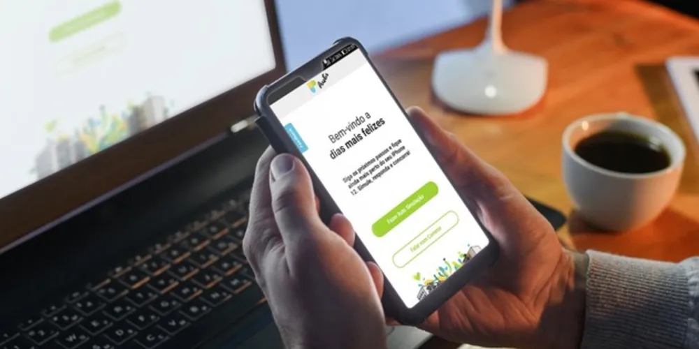 Através do site, o cliente escolhe desde a cidade, até o andar e a tipologia do imóvel.