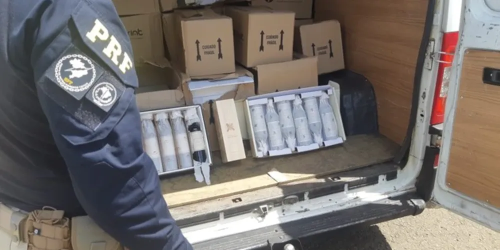 Carga foi carregada em Barracão e seria transportada até Curitiba