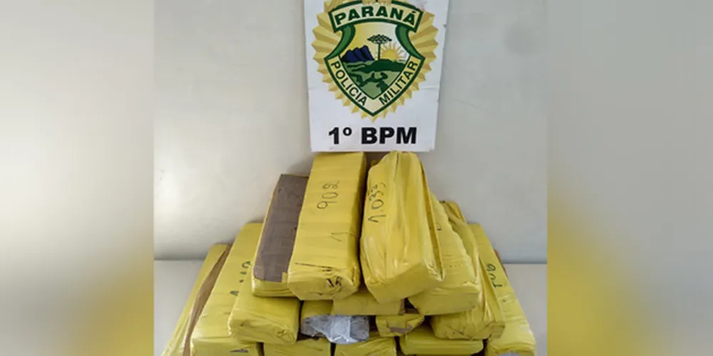 Droga estava na mesma casa onde cão de faro ajudou na apreensão de maconha nesta semana