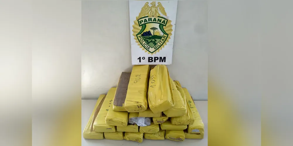 Droga estava na mesma casa onde cão de faro ajudou na apreensão de maconha nesta semana