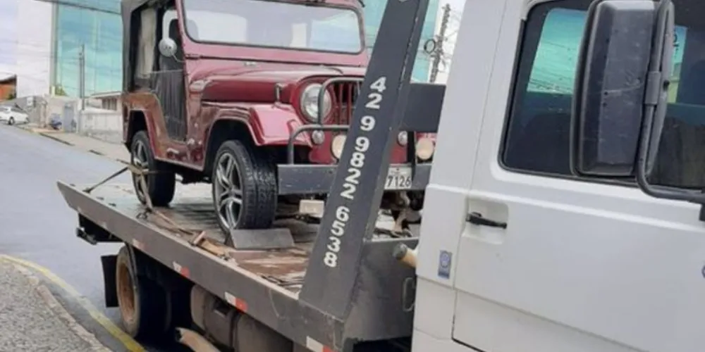 Imagem ilustrativa da imagem Jocelito se despede do jeep usado na campanha