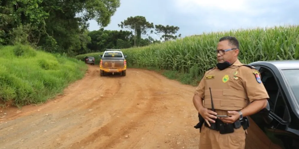 Comandante esteve no local do cerco no Taquari dos Polacos para acompanhar operação