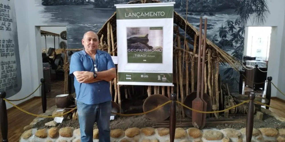 Antonio Liccardo lança livro sobre Geopatrimônio de Tibagi