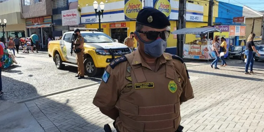 Imagem ilustrativa da imagem PM inicia Operação Natal e reforça presença nas ruas em PG