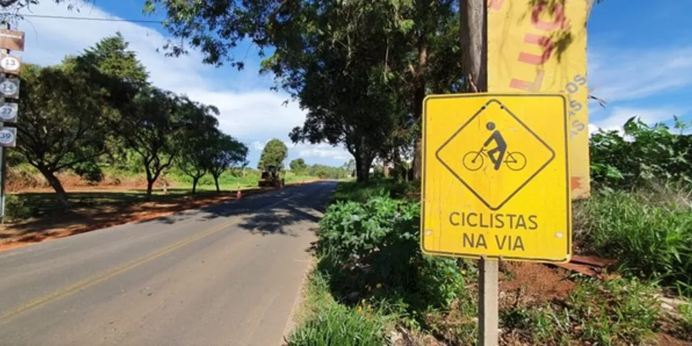 Imagem ilustrativa da imagem Obras avançam em nova ciclovia de PG