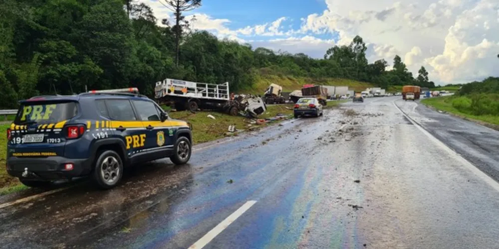 PRF recém formado salva vida de motorista em Ponta Grossa