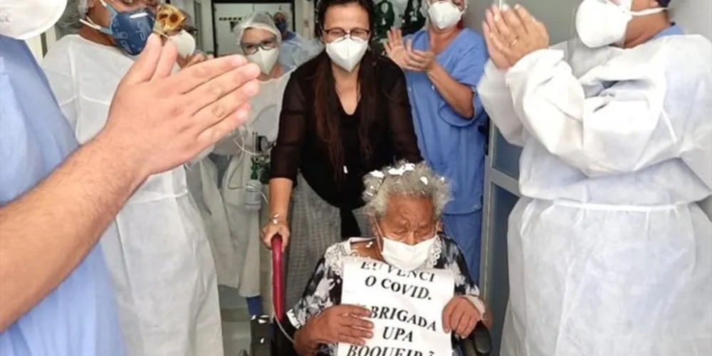 Idosa chegou a casa hospitalar em estado grave
