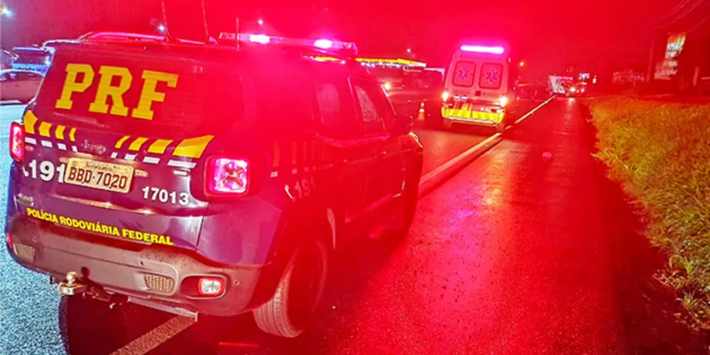 Vítima estava no meio da rodovia quando houve o acidente, segundo o motorista