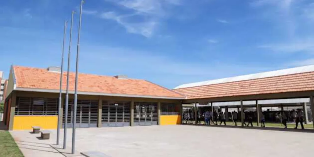 Foram concluídas 122 obras de engenharia nos prédios escolares da rede estadual de ensino.