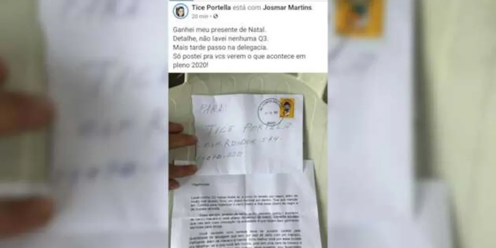 Imagem ilustrativa da imagem Empresária de PG recebe carta com ofensas racistas