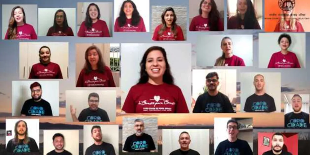 Evento reuniu grupos de 23 países, sendo o Brasil representado pelo coro ponta-grossense