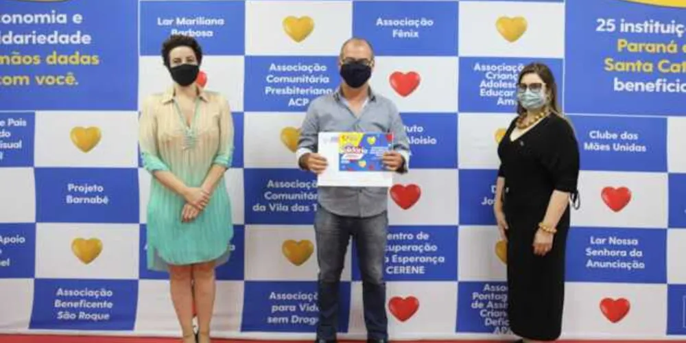 Instituição de Ponta Grossa foi uma das beneficiadas pela ação realizada pelo Condor