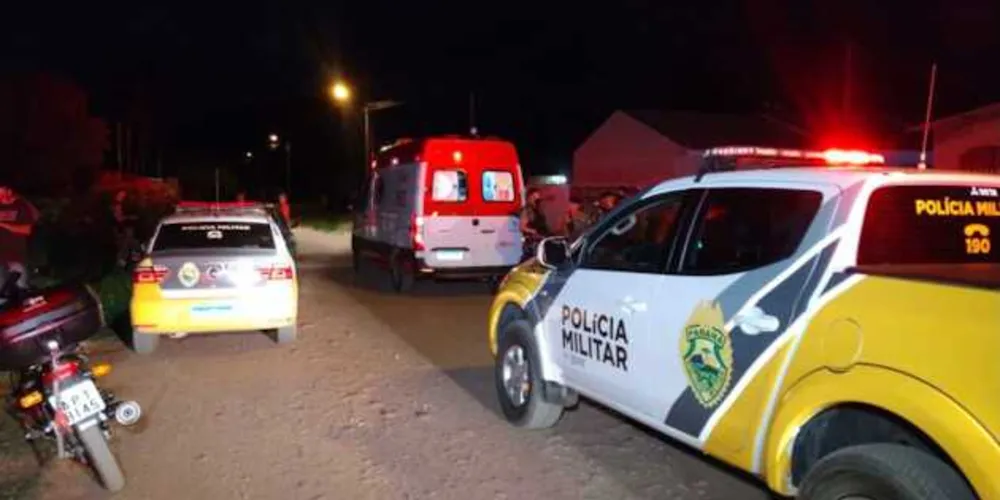 Vítima foi atendida pelo Samu e suspeito das agressões foi encontrado pouco tempo depois