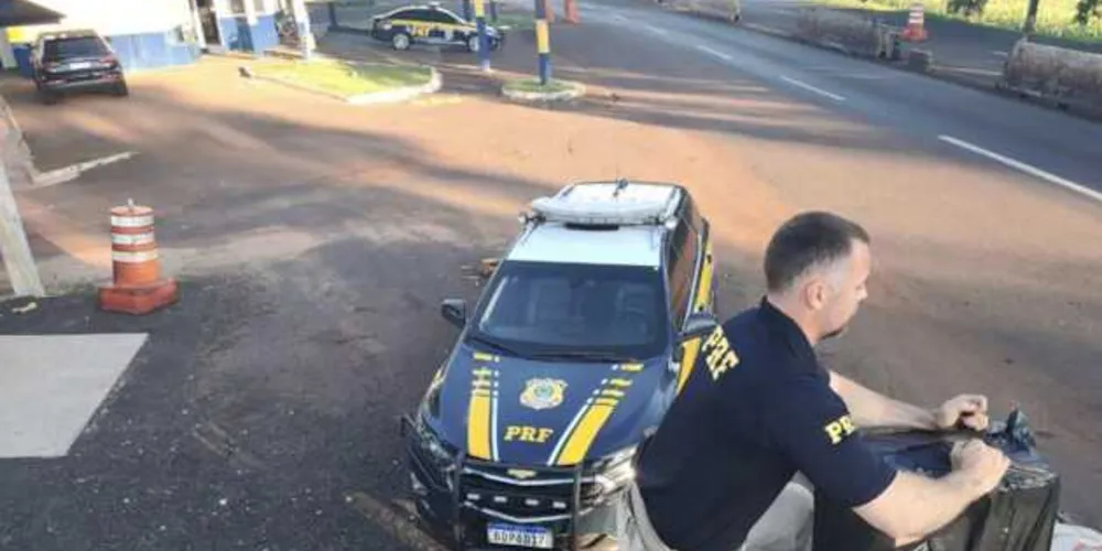 PRF apreende R$ 1 milhão em cigarros contrabandeados no Paraná.