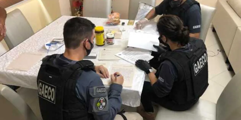 Operação Saturno foi deflagra pelo Gaeco, em Ponta Grossa