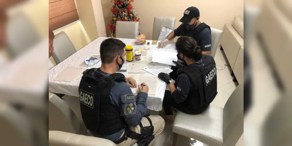Operação Saturno foi deflagra pelo Gaeco, em Ponta Grossa