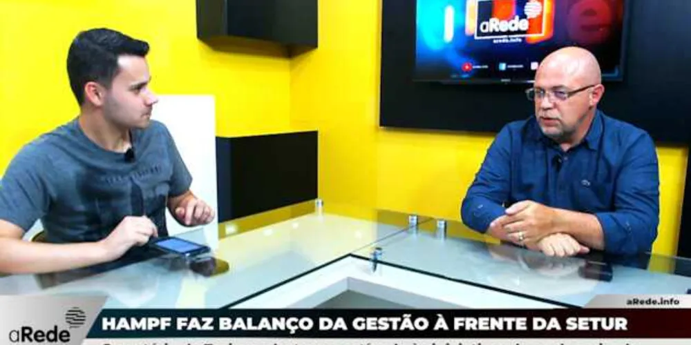 Imagem ilustrativa da imagem Edgar Hampf faz balanço da gestão à frente da Setur