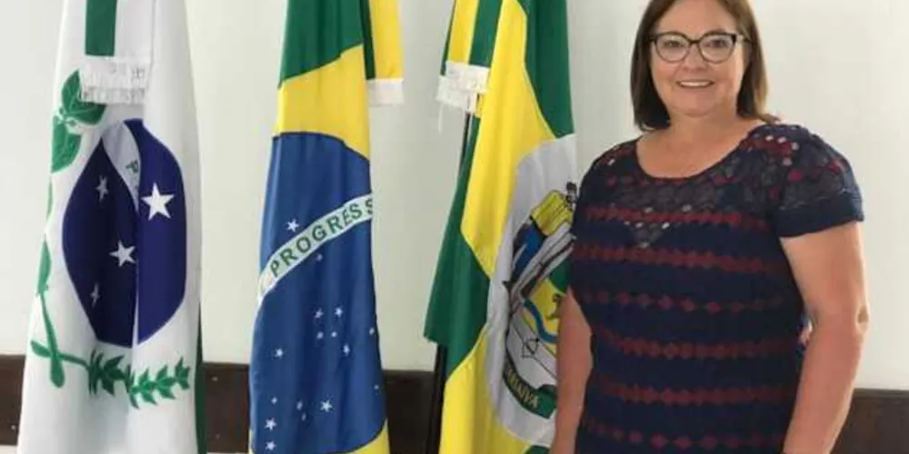 Alcione Lemos é a primeira mulher eleita para chefiar o Executivo de Jaguariaíva