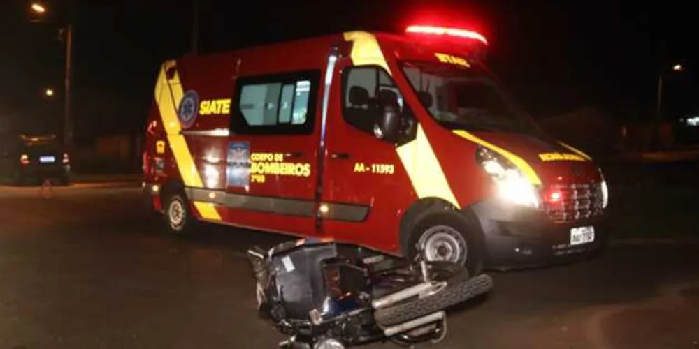 Imagem ilustrativa da imagem Homem fica ferido após acidente em bairro de PG