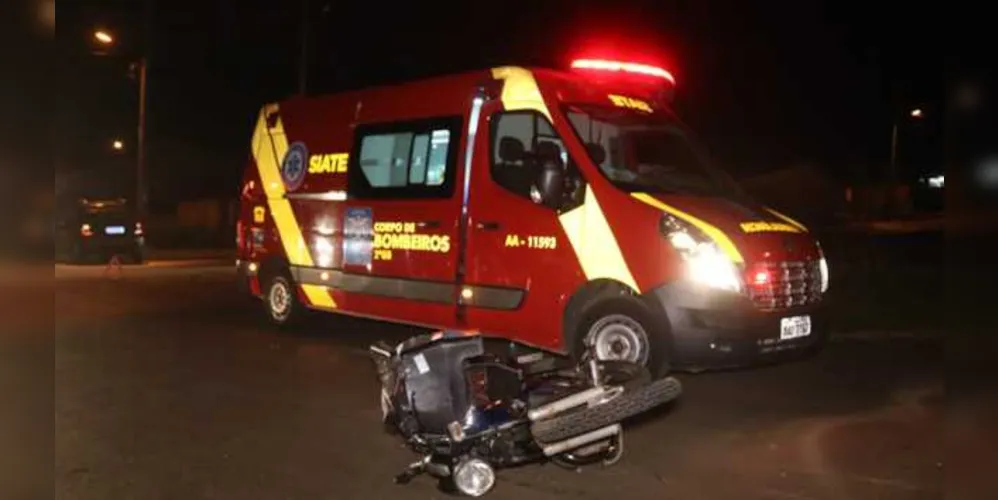 Imagem ilustrativa da imagem Homem fica ferido após acidente em bairro de PG